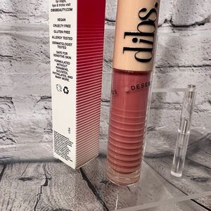 Dibs Beauty Lip Gloss in Effortless Pink